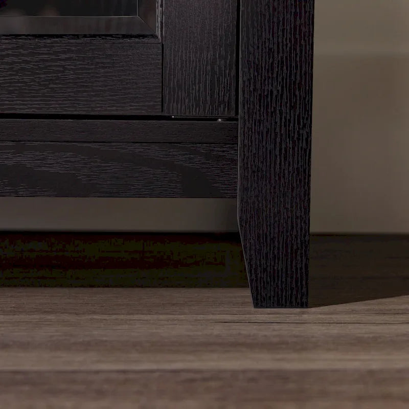 58-inch 2-Door Highboy Fireplace TV Stand with Storage