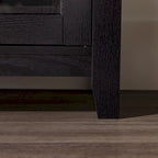 58-inch 2-Door Highboy Fireplace TV Stand with Storage