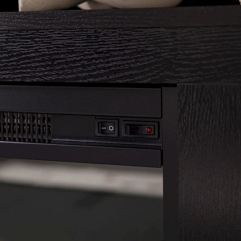 58-inch 2-Door Highboy Fireplace TV Stand with Storage