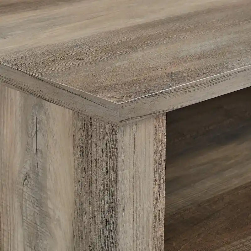 58-inch 2-Door Highboy Fireplace TV Stand with Storage