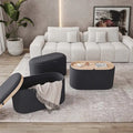 Reversible Storage Ottoman, 30 Wide