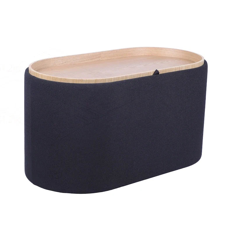 Reversible Storage Ottoman, 30 Wide