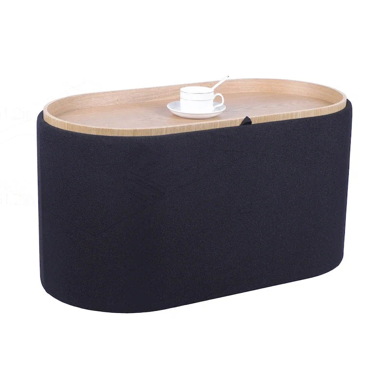 Reversible Storage Ottoman, 30 Wide