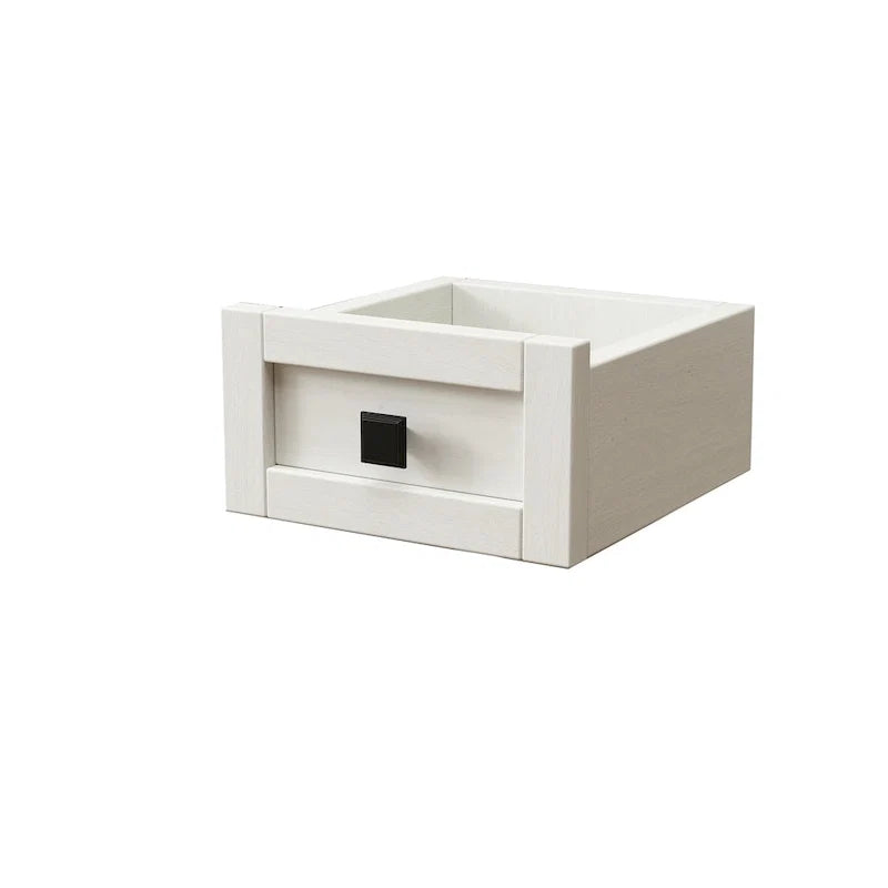 46.5 Farmhouse Makeup Vanity Desk with Adjustible LED Lighted Mirror and Charging Station for Bedroom