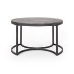 Modern Industrial 3-Piece Coffee Table Set
