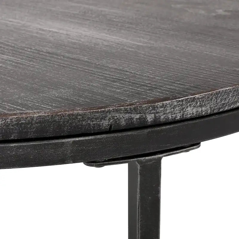 Modern Industrial 3-Piece Coffee Table Set