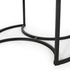 Modern Industrial 3-Piece Coffee Table Set