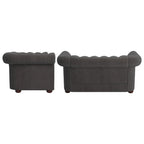 Chesterfield Loveseat with Button Tufting