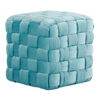 Braided Square Ottoman 16
