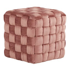 Braided Square Ottoman 16