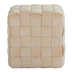 Braided Square Ottoman 16