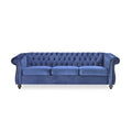 Tufted Velvet Chesterfield Sofa