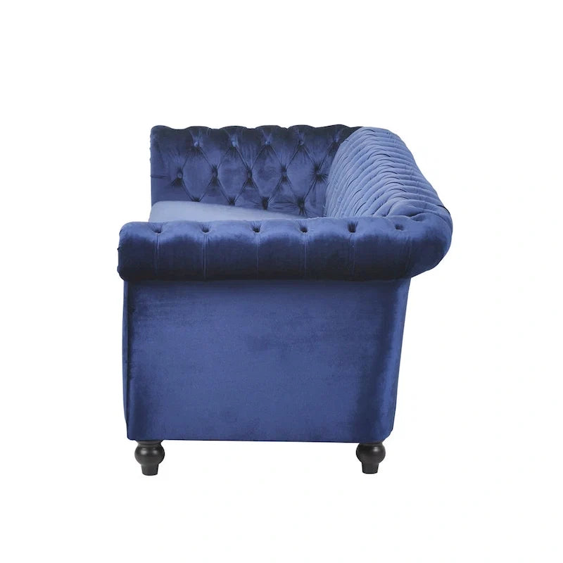 Tufted Velvet Chesterfield Sofa