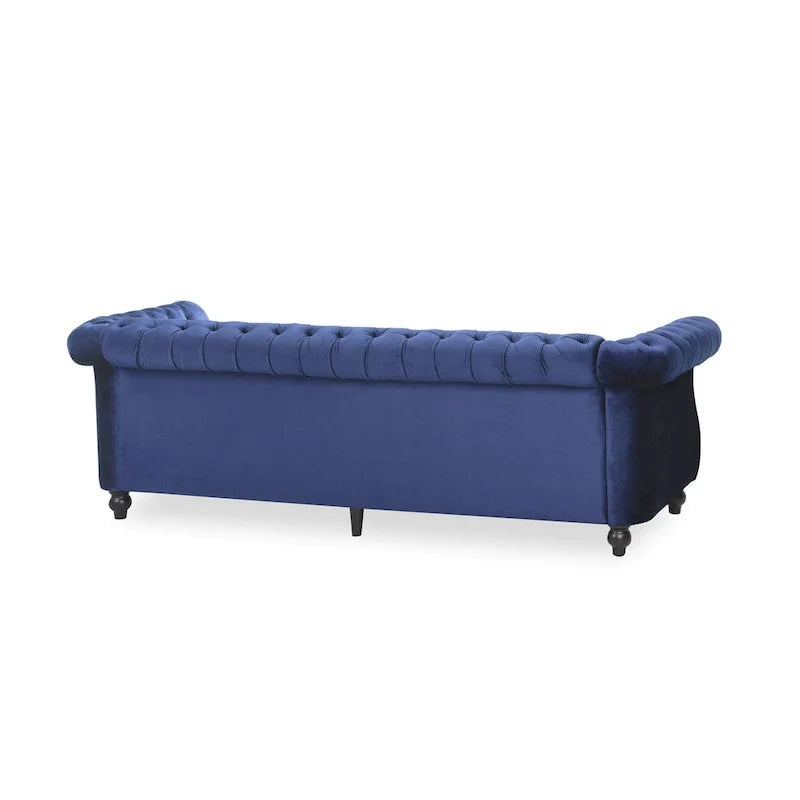 Tufted Velvet Chesterfield Sofa