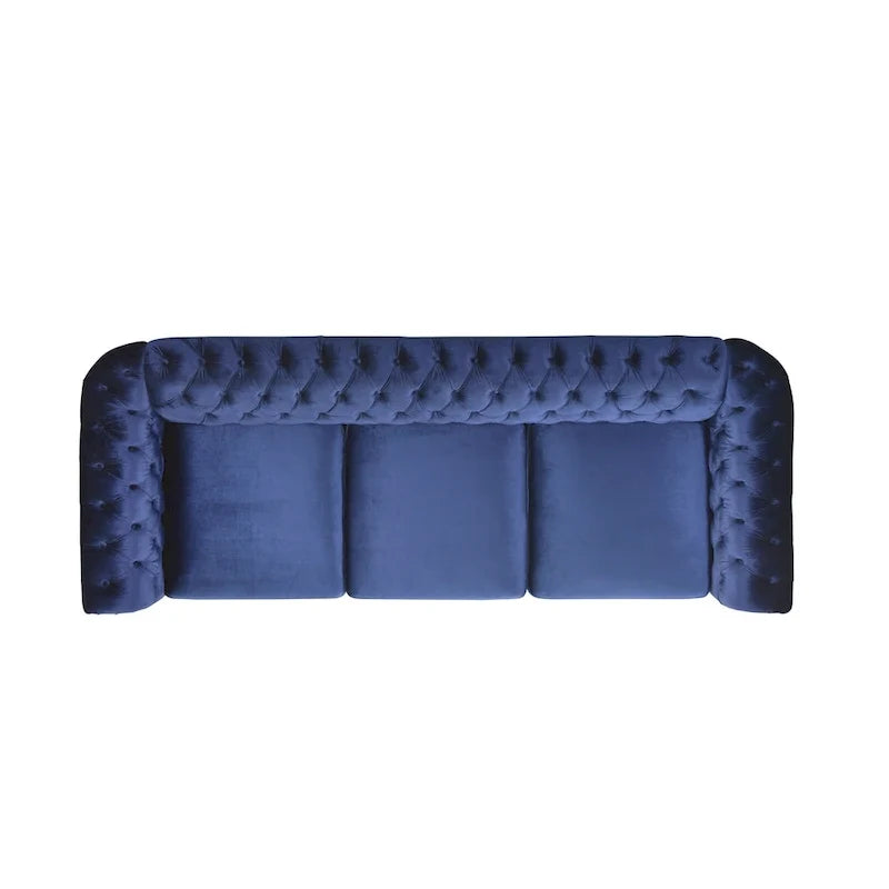 Tufted Velvet Chesterfield Sofa