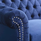 Tufted Velvet Chesterfield Sofa