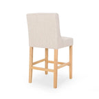 Button-Tufted Wingback Counter Stools (Set of 2)