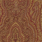 Parsons-Style Dining Chair with Damask Upholstery