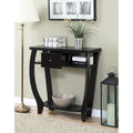 1-Drawer Console Table with Shelf