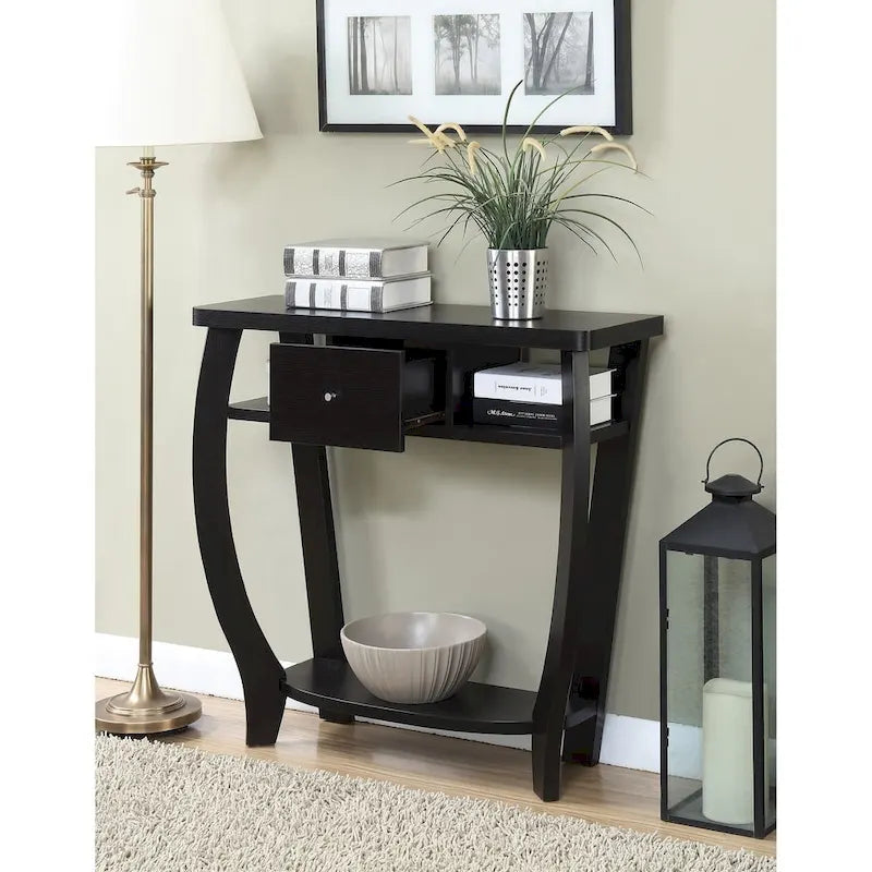 1-Drawer Console Table with Shelf