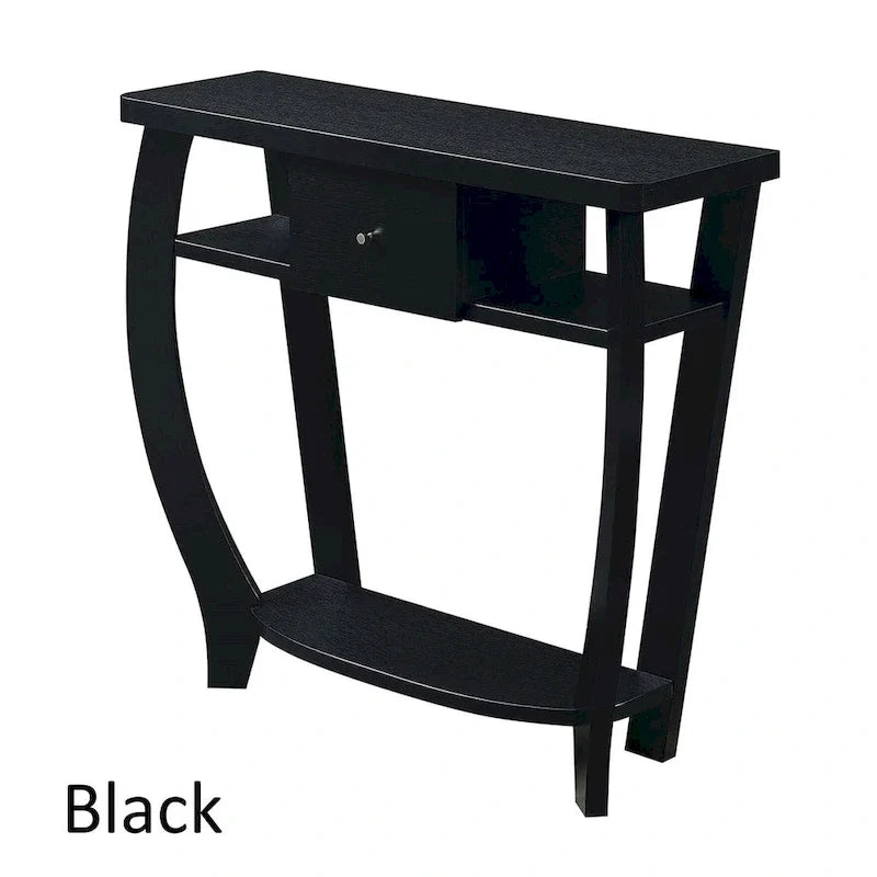1-Drawer Console Table with Shelf