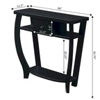 1-Drawer Console Table with Shelf