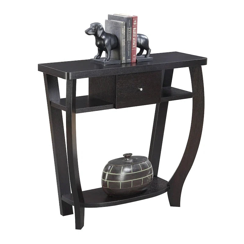 1-Drawer Console Table with Shelf