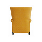 Velvet Pushback Recliner Chairs, Set of 2