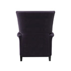 Velvet Pushback Recliner Chairs, Set of 2