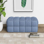 36-Inch Padded Box Weave Bench