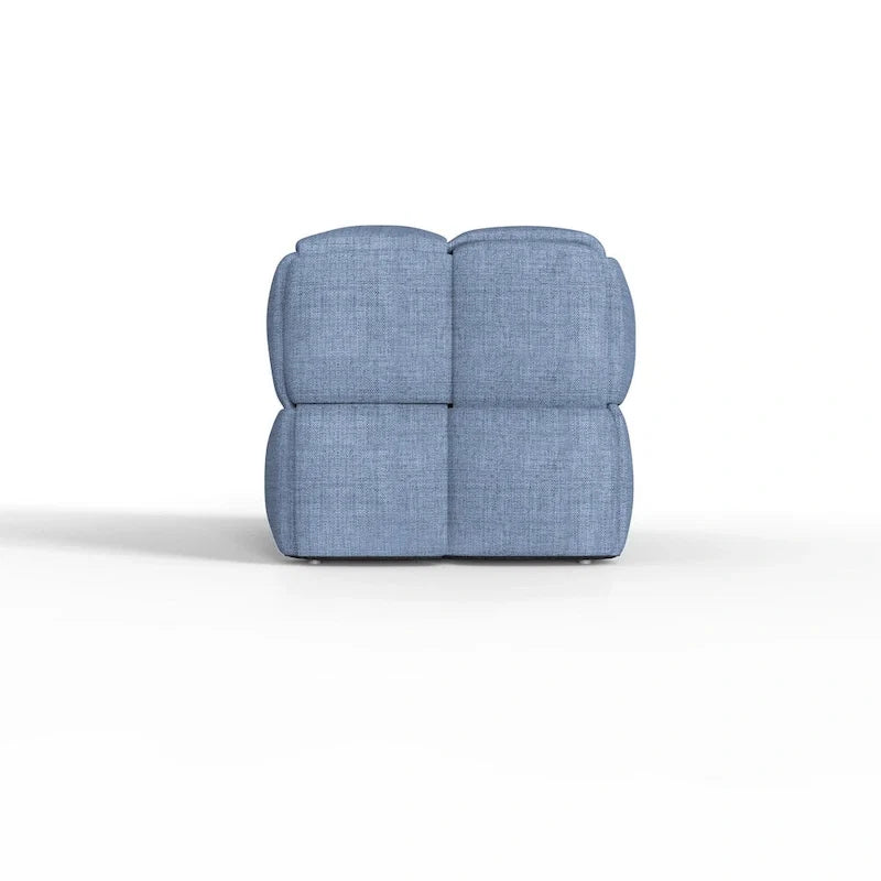 36-Inch Padded Box Weave Bench