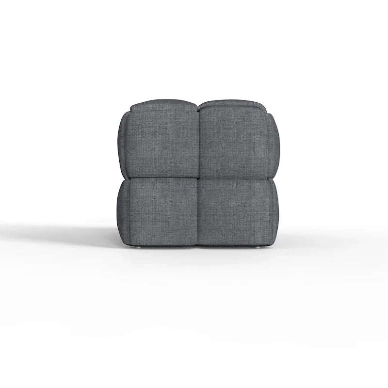 36-Inch Padded Box Weave Bench