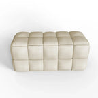 36-Inch Padded Box Weave Bench