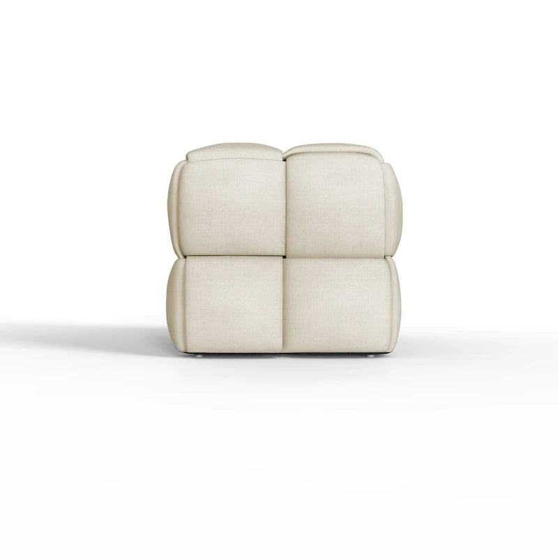 36-Inch Padded Box Weave Bench