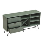 60-Inch Dining Buffet and Sideboard with Wine Storage