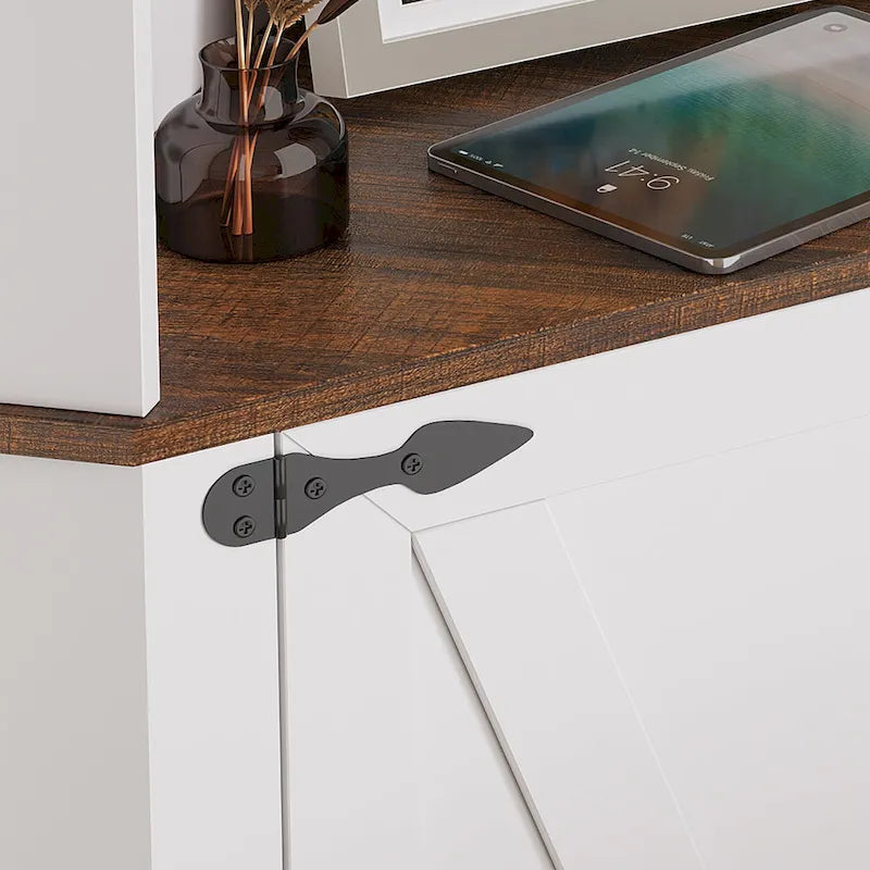 66 Corner Cabinet with LED Light