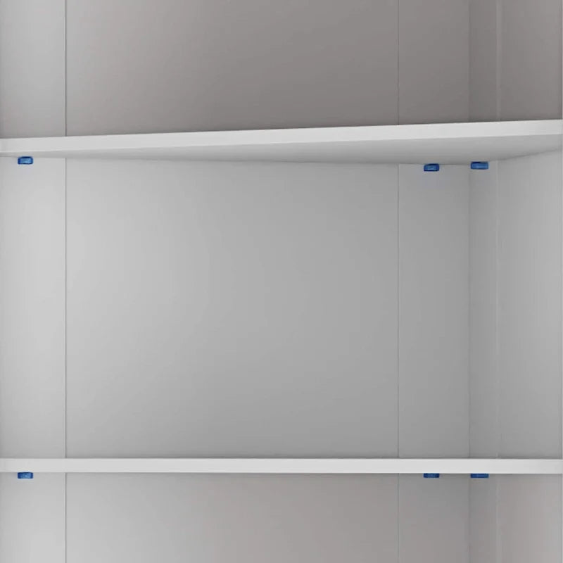 66 Corner Cabinet with LED Light