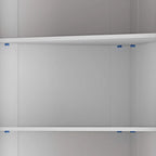 66 Corner Cabinet with LED Light