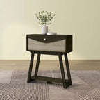 32-inch Console Table with 1 Drawer and 1 Open Shelf