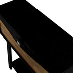 32-inch Console Table with 1 Drawer and 1 Open Shelf