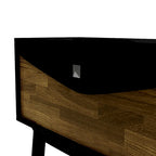 32-inch Console Table with 1 Drawer and 1 Open Shelf