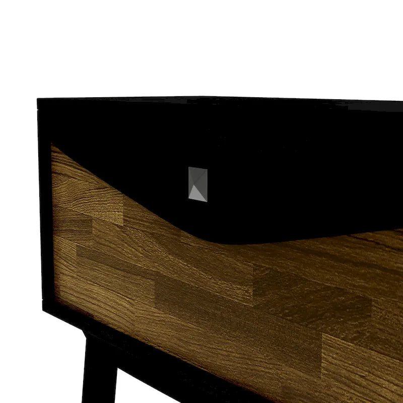32-inch Console Table with 1 Drawer and 1 Open Shelf