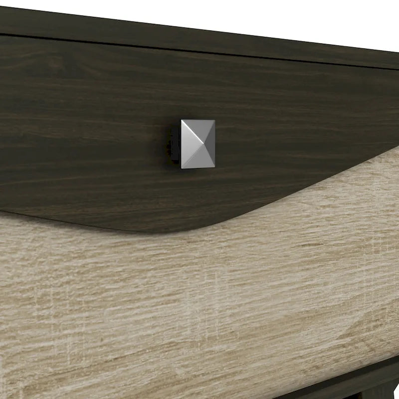 32-inch Console Table with 1 Drawer and 1 Open Shelf