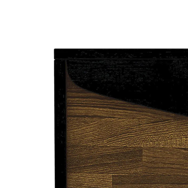 32-inch Console Table with 1 Drawer and 1 Open Shelf