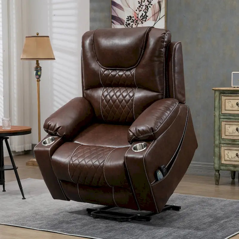 Oversized Power Lift Recliner Chair, 400 lbs Capacity