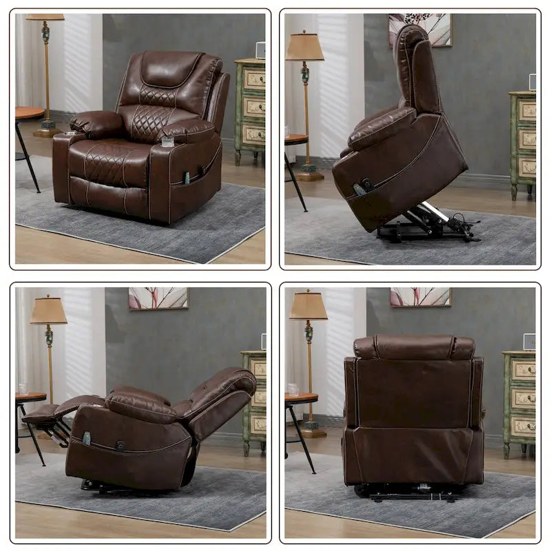 Oversized Power Lift Recliner Chair, 400 lbs Capacity