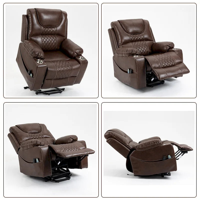 Oversized Power Lift Recliner Chair, 400 lbs Capacity