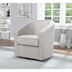 Barrel Swivel Accent Chair