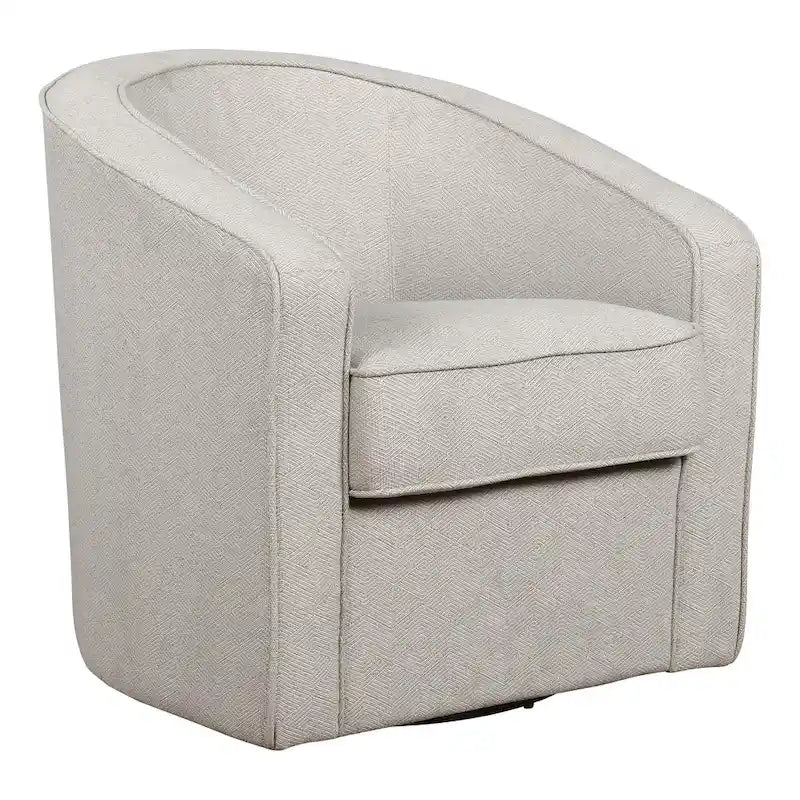Barrel Swivel Accent Chair