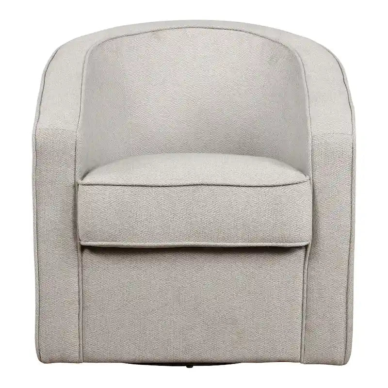 Barrel Swivel Accent Chair